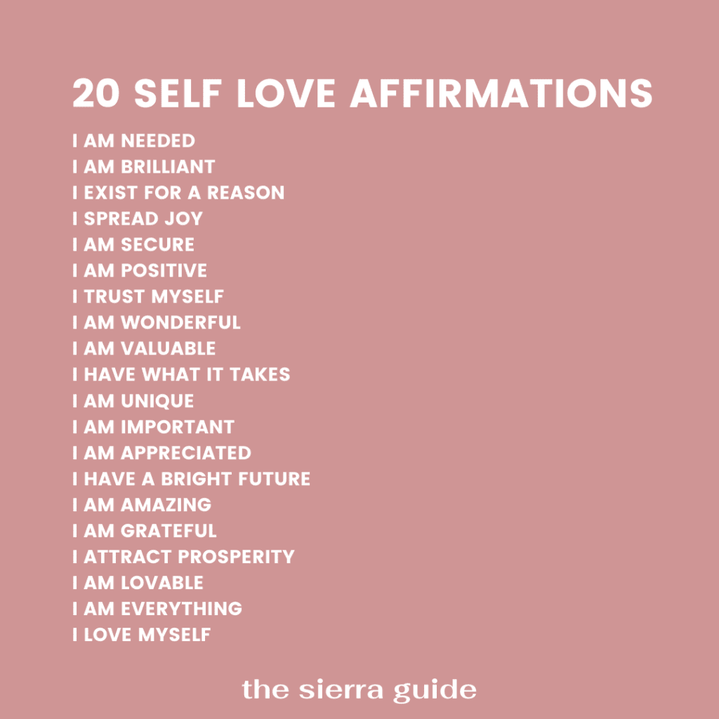 January Daily Affirmations - The Sierra Guide