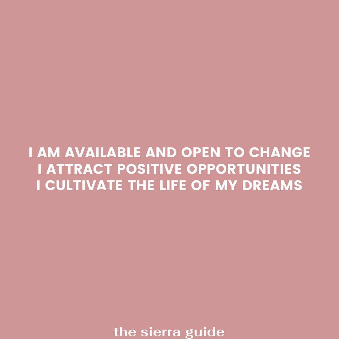 Self-Concept Daily Affirmations - The Sierra Guide